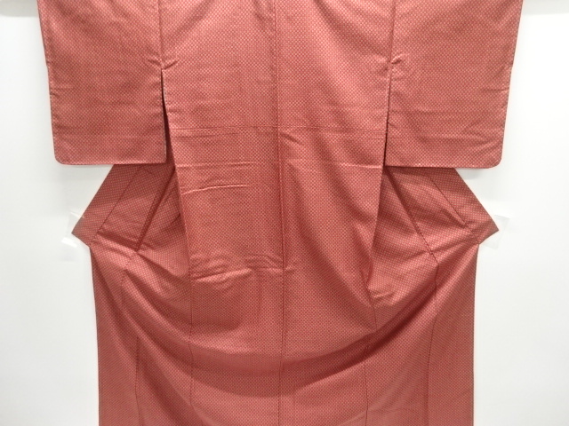 JAPANESE KIMONO / OMESHI / NISHIJIN-ORI / UNUSED / WOVEN IGETA PATTERN